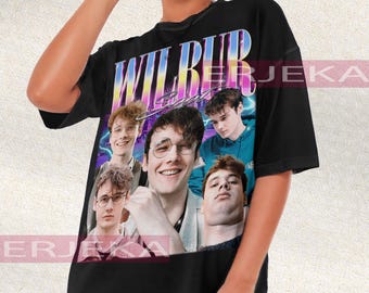 Maglietta vintage WILBUR SOOT, maglietta omaggio a Wilbur Soot, magliette fan Wilbur Soot, maglione retrò anni '90 Wilbur Soot, regalo di merchandising Wilbur Soot