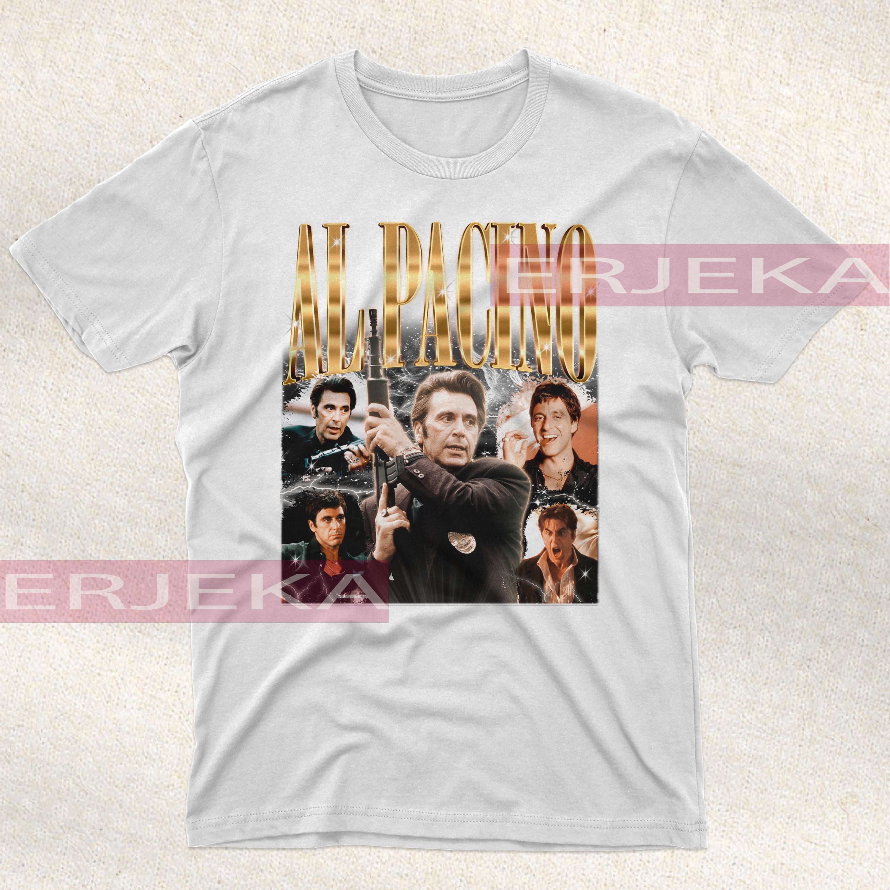 T-shirt Al Pacino "Le Parrain" - American Apparel 100% Coton - Plusieurs Tailles (S, M, L, XL)