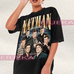 Limited Nathan Fillion Vintage Shirt Gift for Woman anda Man