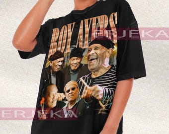 Camiseta Funk de ROY AYERS, unisex, con estampado gráfico, camiseta de artista musical