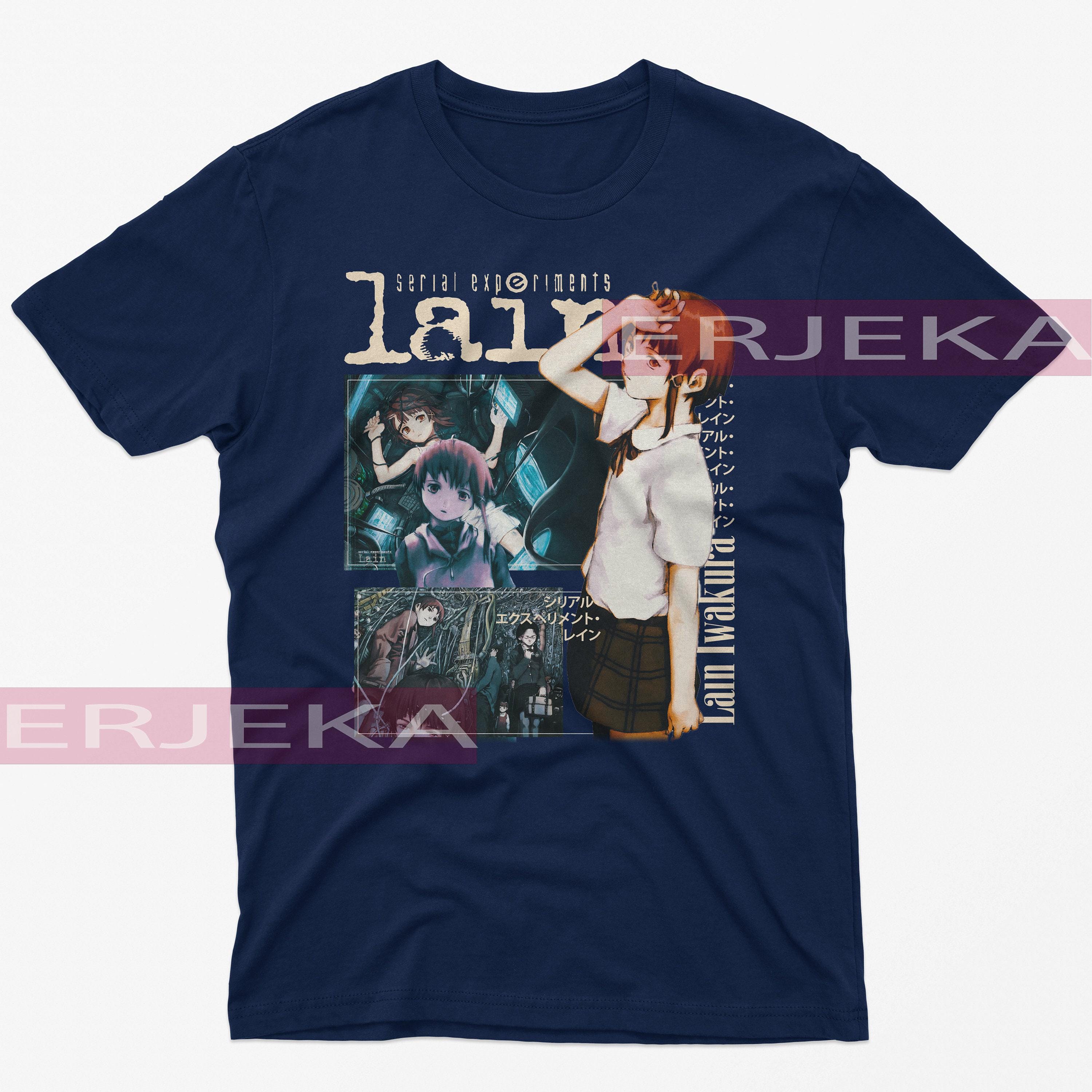SERIAL Experiments LAIN シャツ、サイバーパンク レイン岩倉 T シャツ