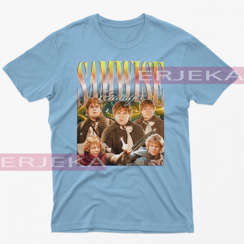 SAMWISE GAMGEE Shirt, Samwise Gamgee Vintage Shirt, Samwise Gamgee Retro 90er Jahre Tshirt, Samwise Gamgee Bootleg Tee, Samwise Gamgee Pullover Bild 3