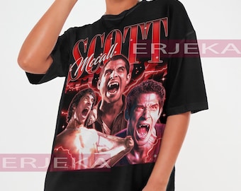 SCOTT MCCALL Vintage Shirt, Scott Mccall Hommage Tshirt, Scott Mccall Fan T-Shirts, Scott Mccall Retro 90er Jahre Pullover, Scott Mccall Merch Geschenk