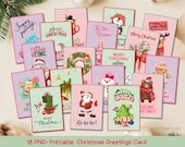 Christmas gift tags, christmas greetings card, christmas card, christmas favor tag