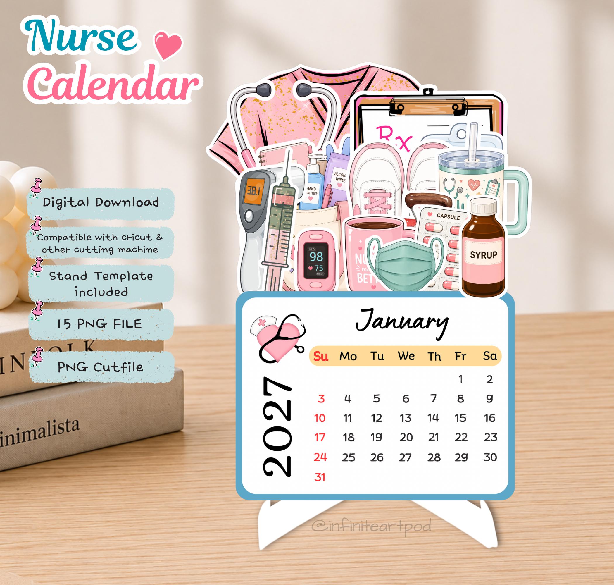 Medical Calendar - Etsy