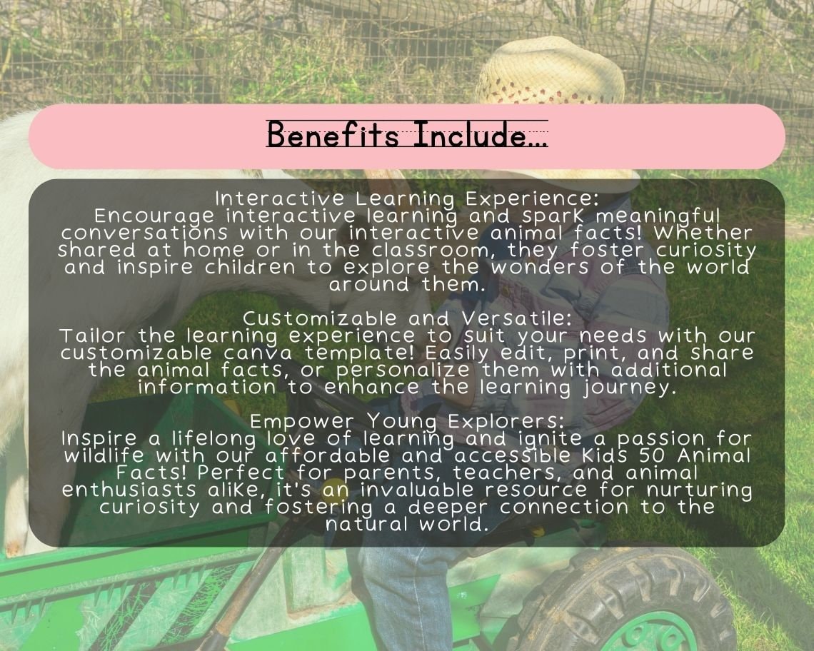 10 FACTS ABOUT ANIMALS FOR KIDS PDF visual data 5