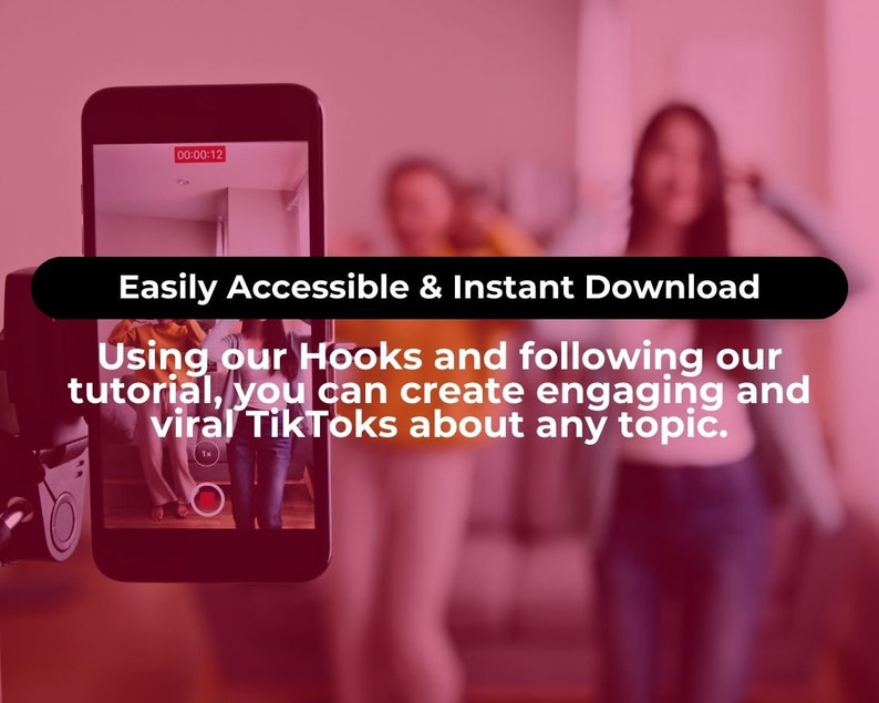 1250 Tiktok Hooks to Go VIRAL With Ease Video Idea Hooks for Online