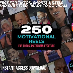 250 Motivational Reels | HD Inspiring Reels | High Quality YouTube Shorts | Viral TikTok Videos | HD Instagram Reels for Business Success