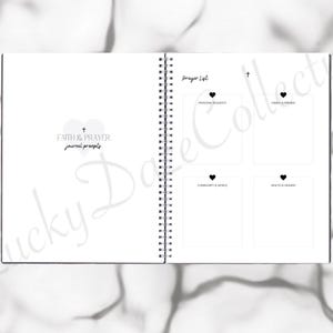 Faith and Prayer Journal, printable prayer journal, customizable prayer prompts, editable canva template, PLR resell rights, printable pdf