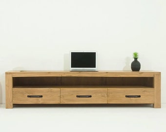 Handgemaakte console tv houten pin console console hout houten console tv handgemaakte console hout