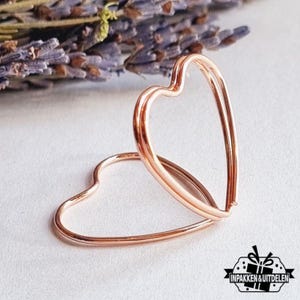 25 pièces porte-cartes en forme de cœur, support de table, décoration de table, porte-cartes postales, décoration de mariage, porte-cartes pour invités, cuivre