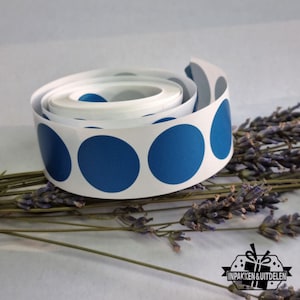 25 pièces autocollants à gratter - Autocollants à gratter ronds bleus - Autocollants à gratter ronds de différentes couleurs - Rond doré 2,5 cm - Annonce sexe bébé -