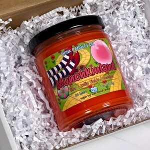 Munchkinland Candle | The Wizard of Oz Inspired Candle | Hand Poured Vegan Wax Blend Candle | 9 oz, 4 oz Candle