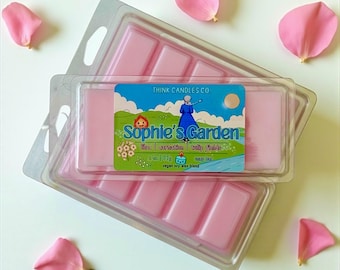 Sophie's Garden Snap Bar | Moving Castle Inspired Snap Bar | Hand Poured Vegan Wax Blend Snap Bar | Strong Scented Snap Bar | 2 oz Snap Bar