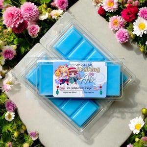Walking on Air Snap Bar | Moving Castle Anime Inspired | Hand Poured Vegan Wax Blend Snap Bar | Strong Scented Snap Bar | 2 oz Snap Bar