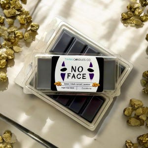 No Face Snap Bar | Anime Inspired Snap Bar | Hand Poured Vegan Wax Blend Snap Bar | Strong Scented Snap Bar | 2 oz Snap Bar