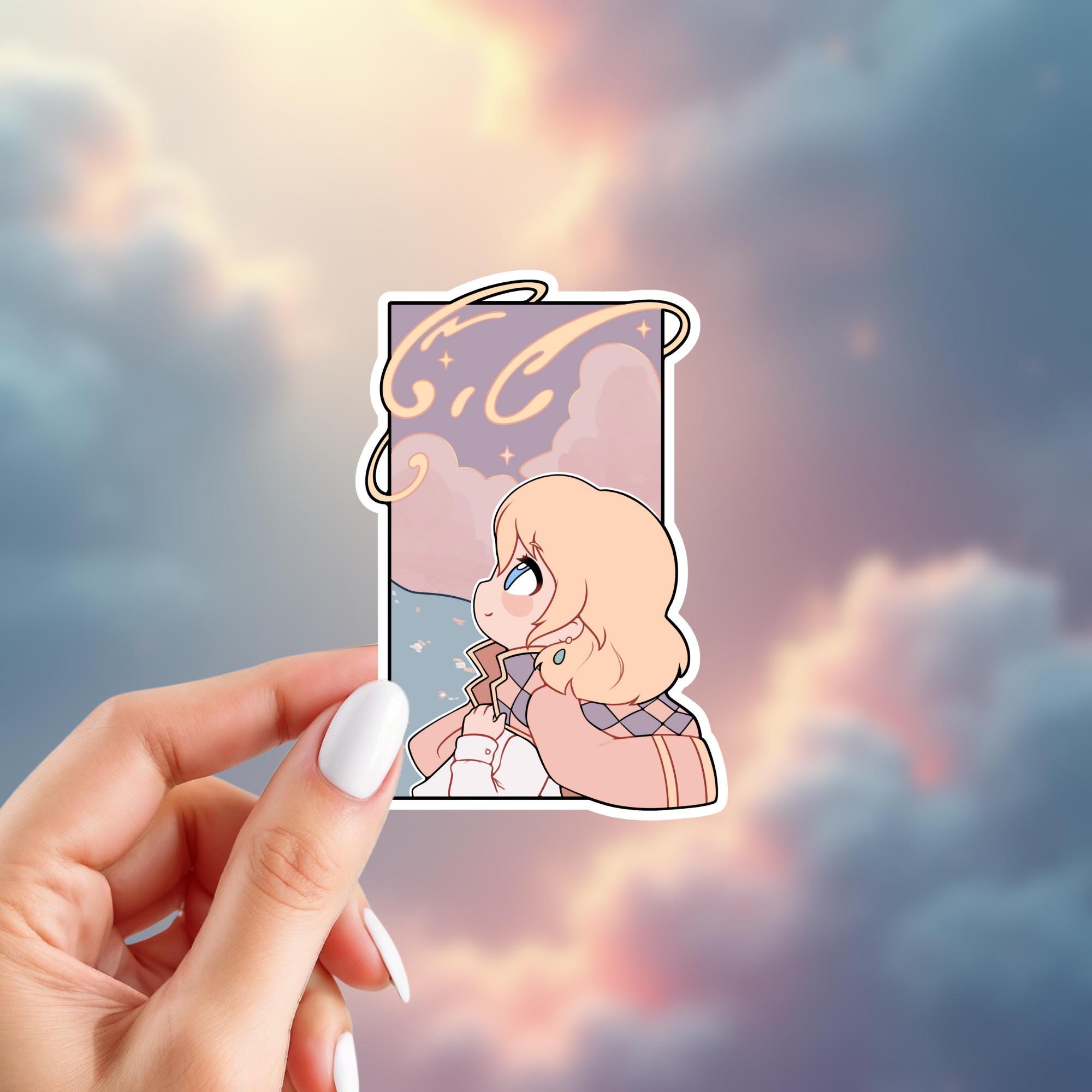 Anime Sticker Bundle | Ghibli Inspired Stickers | Anime Stickers ...