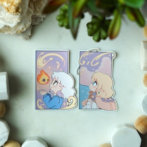 Anime Sticker Bundle | Ghibli Inspired Stickers | Moving Castle Inspired Stickers | Glossy Vinyl Stickers | Choose Your Stickers