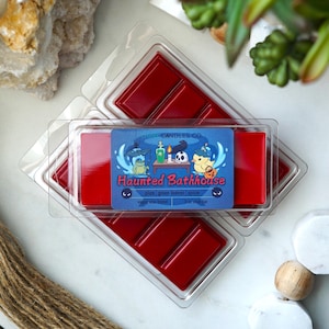 Haunted Bathhouse Snap Bar | Anime Inspired Snap Bar | Hand Poured Vegan Wax Blend Snap Bar | Halloween Snap Bar | 2 oz Snap Bar