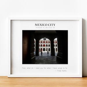 Mexico City Travel Print, Mexico Photography, Mexico Travel Gift, Mexico City Wall Decor, Mexico Digital Art Print, Digital Downloads