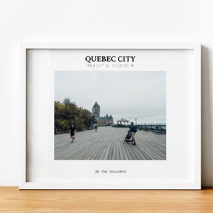 Quebec Travel Print, Quebec Photography, Quebec Canada Travel Gift, Canada Wall Decor, Quebec Canada Digital Art Print, Digital Downloads