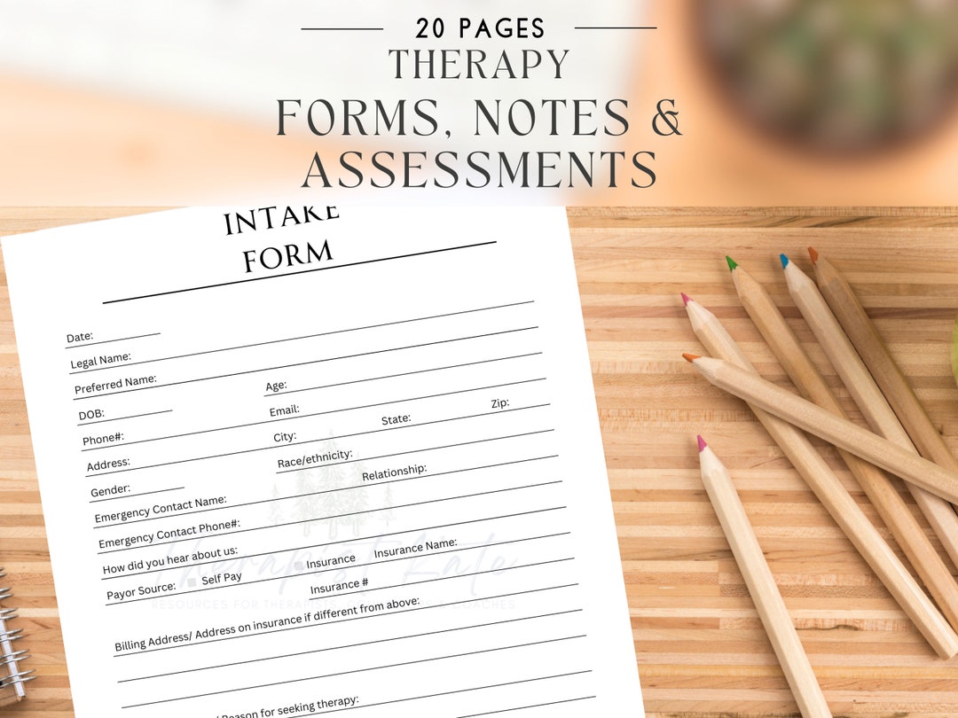 Therapist Resources: Assessments, Progress Notes & Treatment Planning ...
