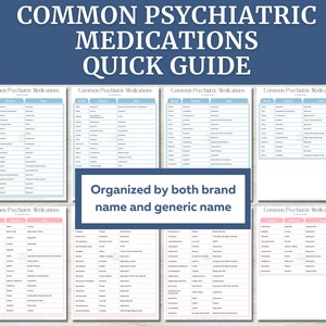 Psychiatric Quick Reference Guide, Social Work, Social Worker, Psychology, School Psychology, Therapy Worksheets, Therapy Office Decor
