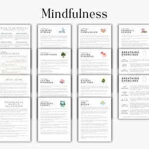 Dialectical Behavioral Therapy Worksheet Bundle, DBT Worksheets ...