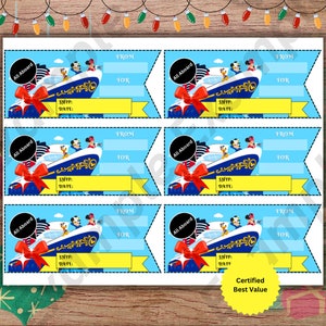 Fish Extender Gift Tags Christmas Holiday Printable FE Gift Tags, Dis ney Cruise 2025/26, Wish - Magic - Dream - Wonder - Fantasy - Treasure