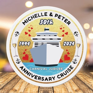 Cruise Door Magnets Anniversary, Cruise Door Decorations Anniversary Cabin Door Personalized Stateroom Cruise Ship Sign Cruise Magnet