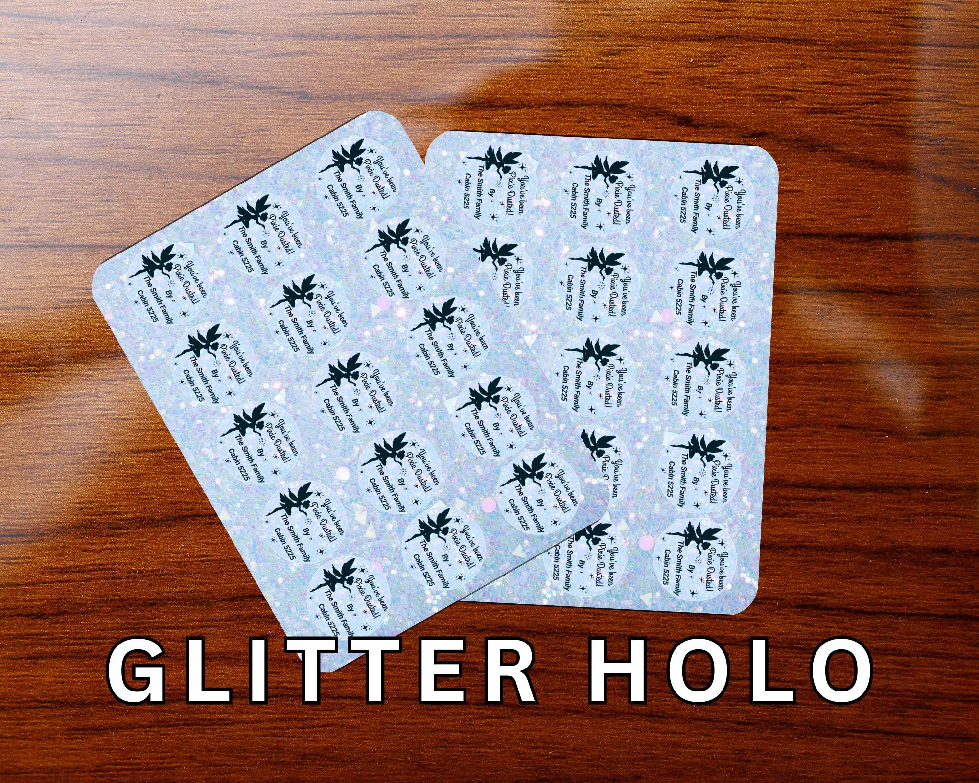 Pixie Dusted Sticker Personalized Fish Extender Gift Labels Cruise Gift ...