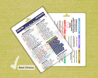 MSC Ship Cruise Deck Navigator Card Personalized Family/ Friends Gift Cruise PathFinder Cruise 2026/27 Essential MSC Cruise Deck Cards