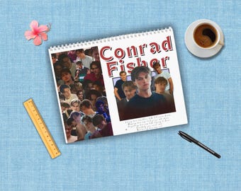 Conrad Fisher Calendar 2026 TSITP Calendar Conrad Fisher Poster Wall Calendar Team Conrad The Summer I Turned Pretty Merch Supplies & Gift