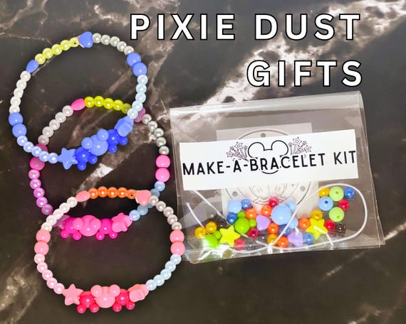 Fish Extender Bracelet Kit Disney Pixie Dust DIY Gifts Cruise DCL Birthday Party Favors FE Exchange Treasure Wish Wonder Magic Dream Fantasy