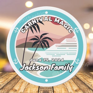 Cruise Door Magnets Decorate Your Cabin Door Personalized Stateroom Cruise Door Decoration Cabin Sign Cruise Magnet Cruise Ship Cruise SVG