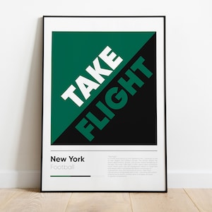NEW YORK JETS poster, Nfl Iconic Printed Poster Collection, Wall Art