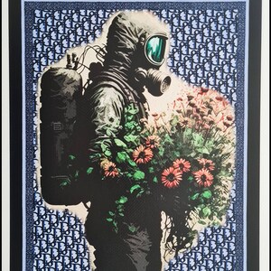 DEATH NYC * Dior Man * 45 x 32 cm * assinado * limitado * Certificado # xx/120