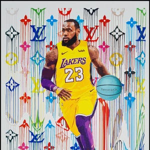 MORTE NYC * LeBron James * 45 x 32 cm * assinado * limitado * Certificado # xx/120