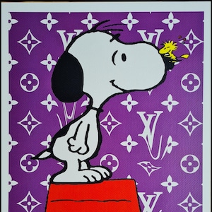 MORTE NYC * Snoopy * 45 x 32 cm * assinado * limitado * Certificado # xx/120