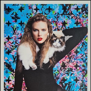 MORTE NYC * Taylor Swift * 45 x 32 cm * assinado * limitado * Certificado # xx/120