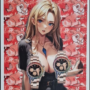 DEATH NYC * Anime * 45 x 32 cm * assinado * limitado * Certificado # xx/120