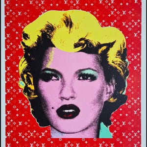 MORTE NYC * Kate Moss * 45 x 32 cm * assinado * limitado * Certificado # xx/120