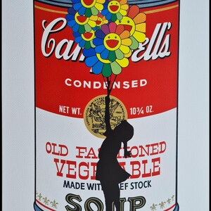 MORTE NYC * Flying Girl & Campbells * 45 x 32 cm * assinado * limitado * Certificado # xx/120