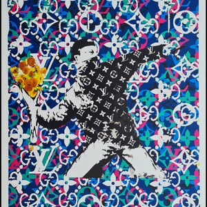 MORTE NYC * O amor está no ar * 45 x 32 cm * assinado * limitado * Certificado # xx/120