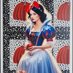 MORTE NYC * Branca de Neve * 45 x 32 cm * assinado * limitado * Certificado # xx/120