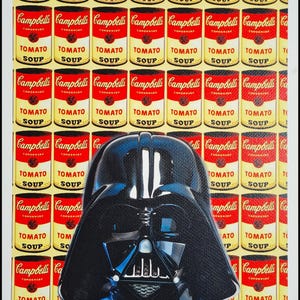 MORTE NYC * Darth Vader * 45 x 32 cm * assinado * limitado * Certificado # xx/120