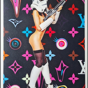 MORTE NYC * Star Wars * 45 x 32 cm * assinado * limitado * Certificado # xx/120