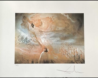 Salvador Dali * Galacidalacidesoxyribonucleic acid * 50 cm x 65 cm * lithograph * limited