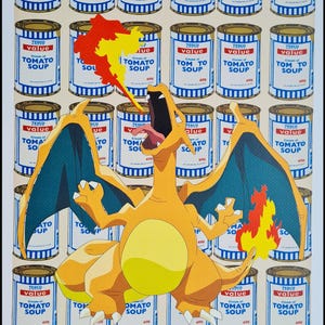 DEATH NYC * Pokémon * 45 x 32 cm * assinado * limitado * Certificado # xx/120