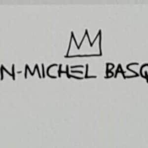 JEAN-MICHEL BASQUIAT With two Strings 70 x 50 cm Lithograph limited xx/300 image 8